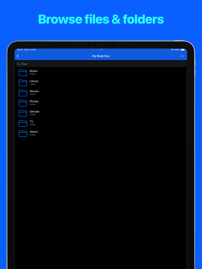 تصویر صفحه File Explorer & Player [Pro]