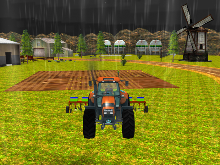 Modern Tractor Farming Games