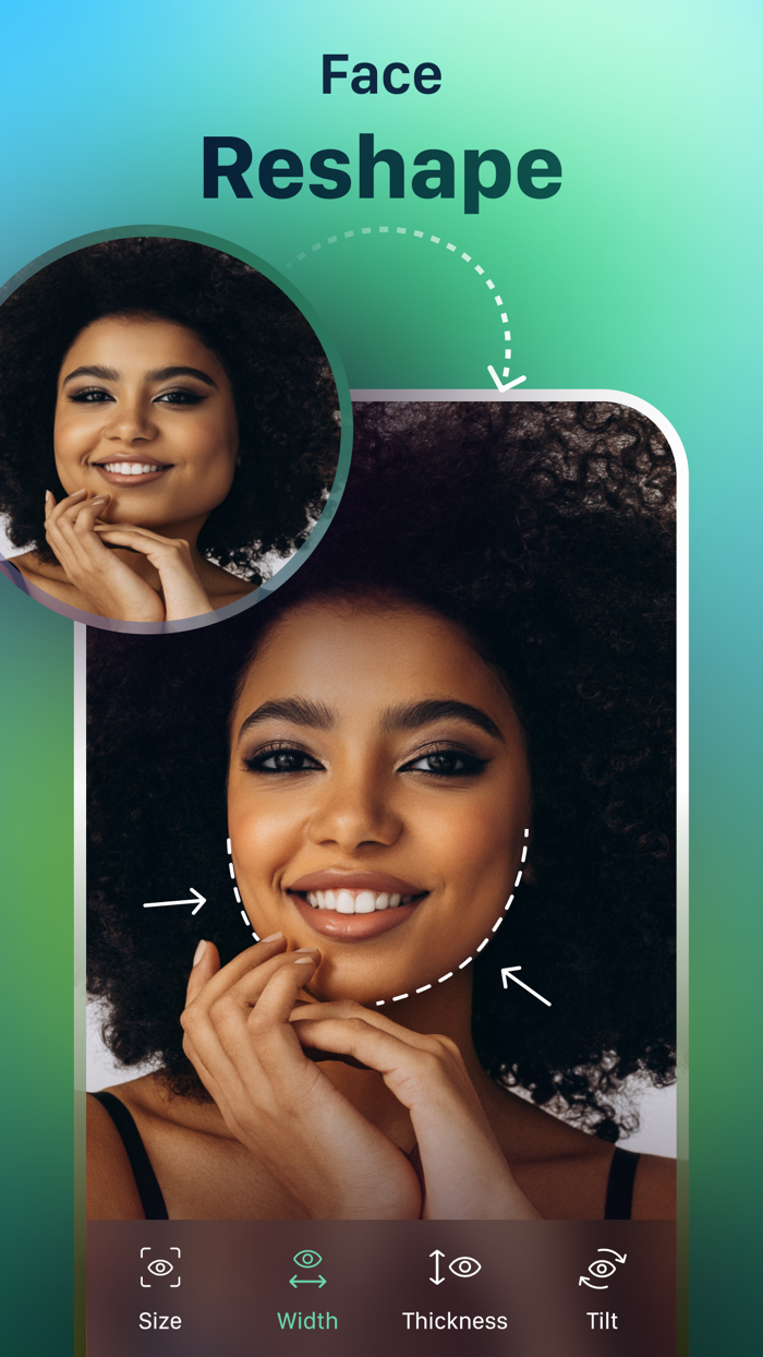 Retouch and Face editor - FaceAI