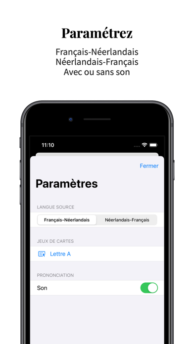 Vocabulaire Néerlandais Screenshot
