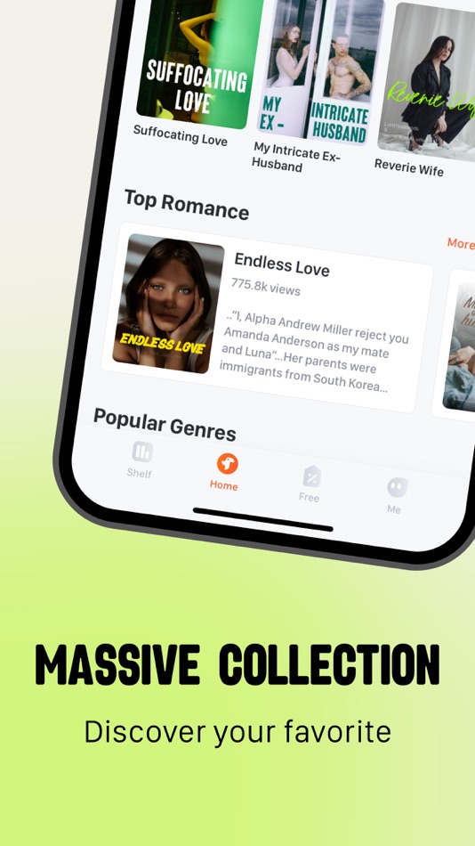 #2. Tiamore-Dreamy Romantic Novel (iOS) Podle: Tiamore Technology Co Ltd