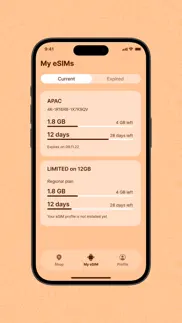 africa e-sim iphone screenshot 3