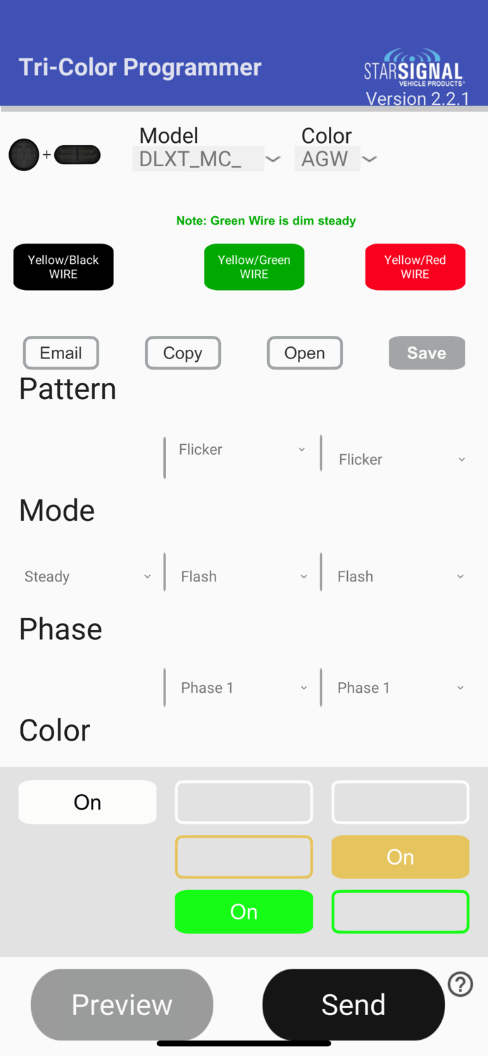 Star Tri-Color Programmer