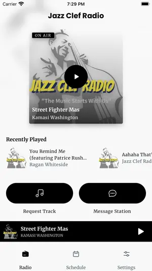 Jazz Clef Radio screenshot 1