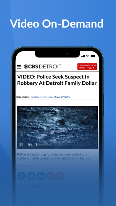 CBS Detroit Screenshot