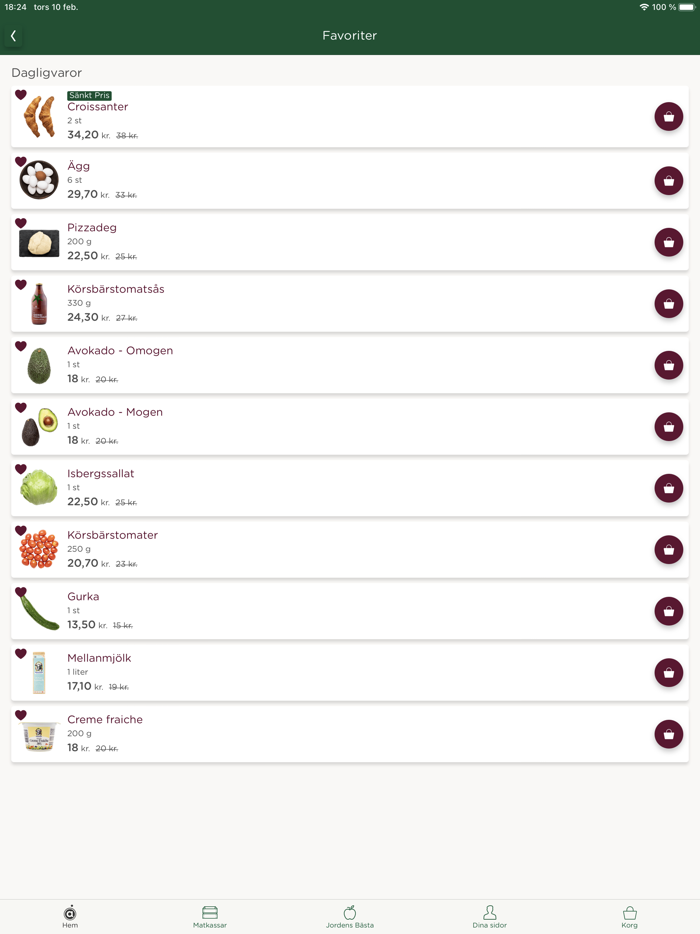 Årstiderna - Ekologisk mat