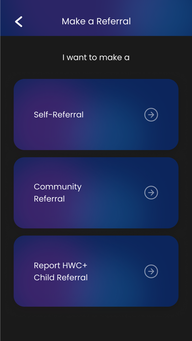 Resiliency Center Screenshot