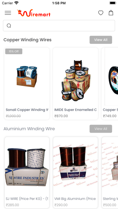 Wiremart Screenshot
