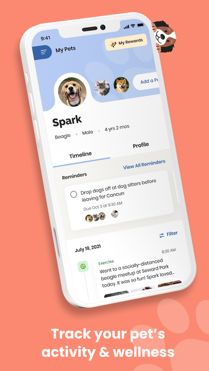 Buddies – Pet Care and Rewards