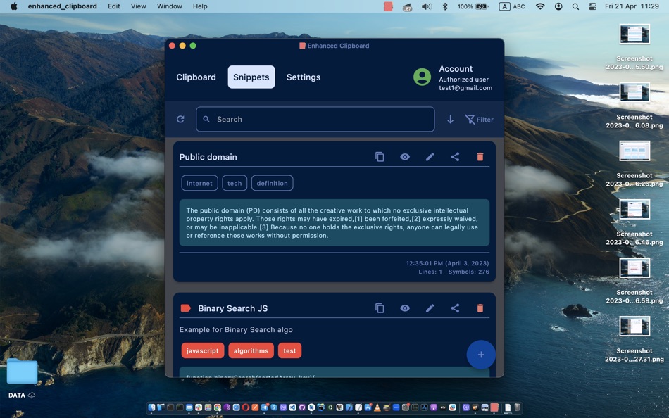 #8. Enhanced Clipboard (macOS) 由: Onix-Systems, LLC