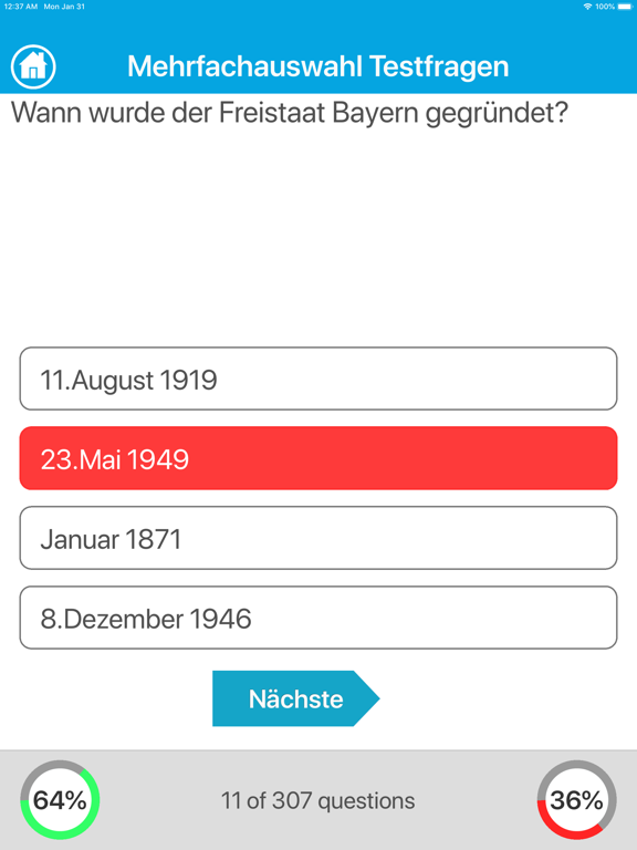 Screenshot #5 pour Deutsche Geschichte Quiz
