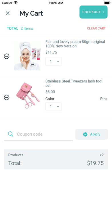 Tulip Cosmetics Screenshot