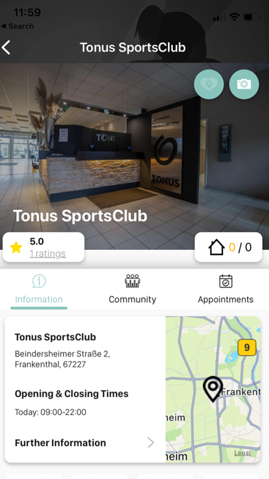 Tonus SportsClub Screenshot