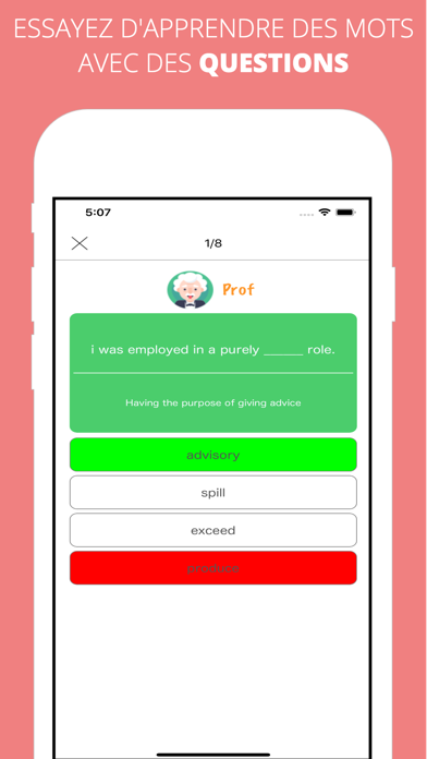 Screenshot #2 pour Apprendre l'anglais facile
