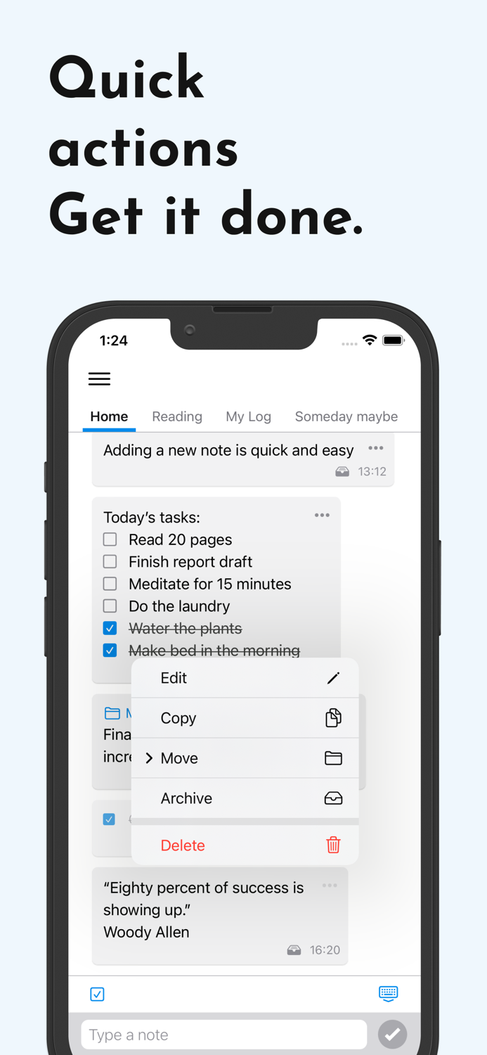 Qept Quick Notes Like Texting