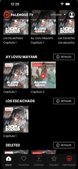 Game screenshot PalenqueTV official apk