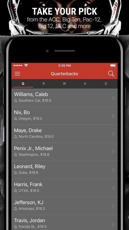 H2H College Football