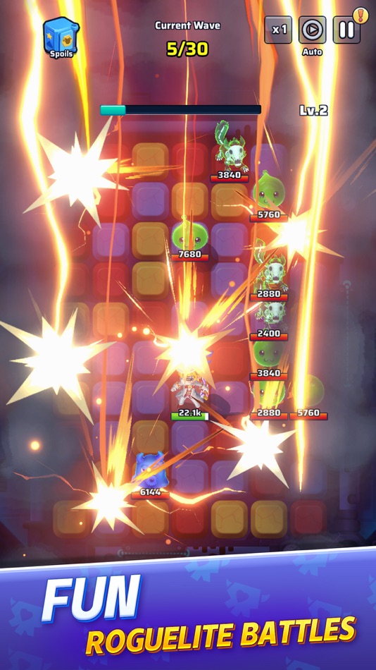 #3. Puzzle & Hero (iOS) 由: Next2Play Games Co, Ltd.