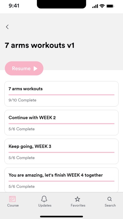 Screenshot #1 pour Workouts by ZZ