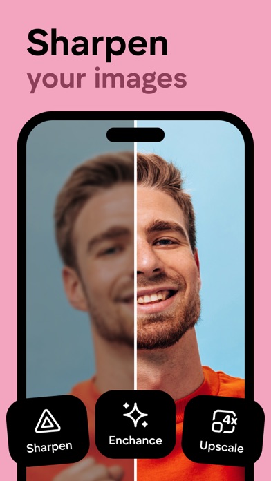 Sharpify - AI Photo Enhancer Screenshot