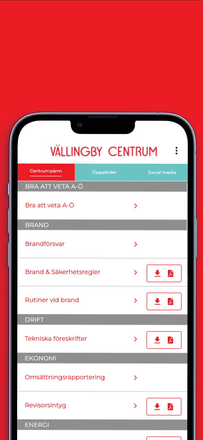 Vällingby Centrum Intern
