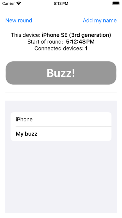 Local Game Buzzer Screenshot