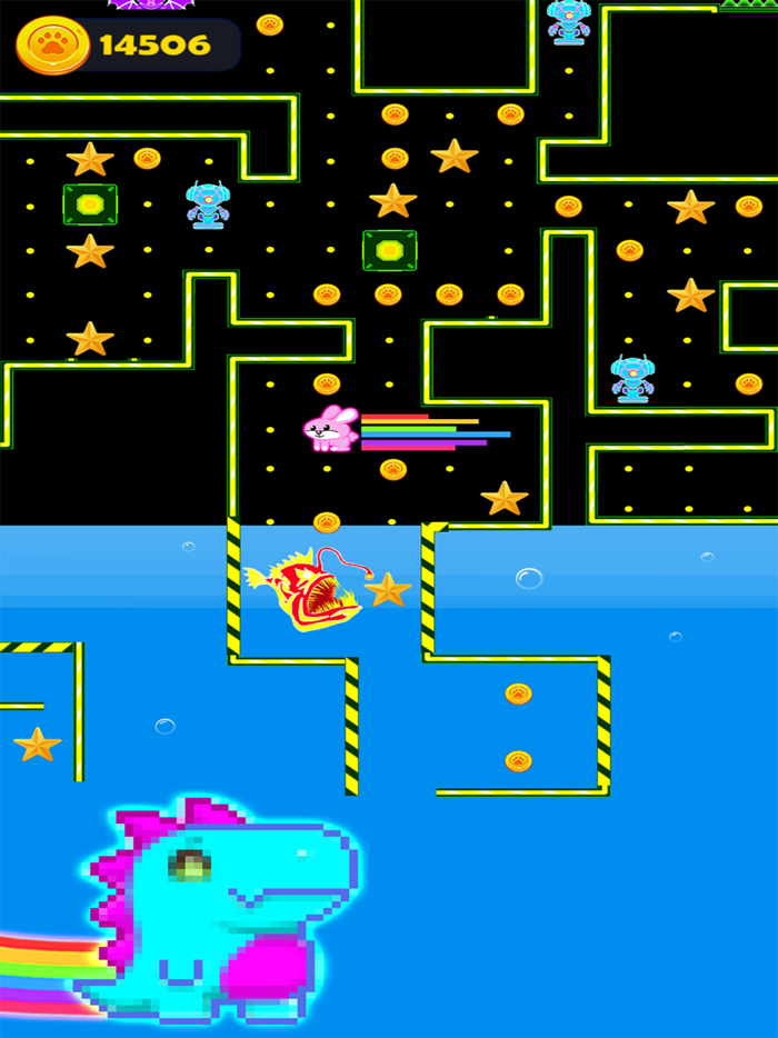 Tomb Maze Run  Coloring game