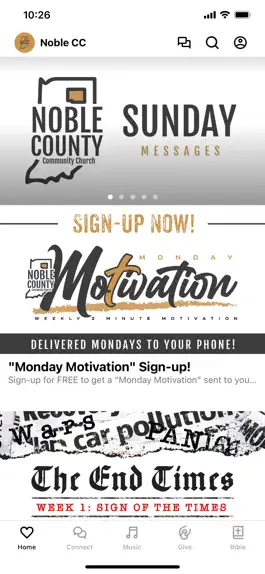 Game screenshot Noble County Community Church mod apk