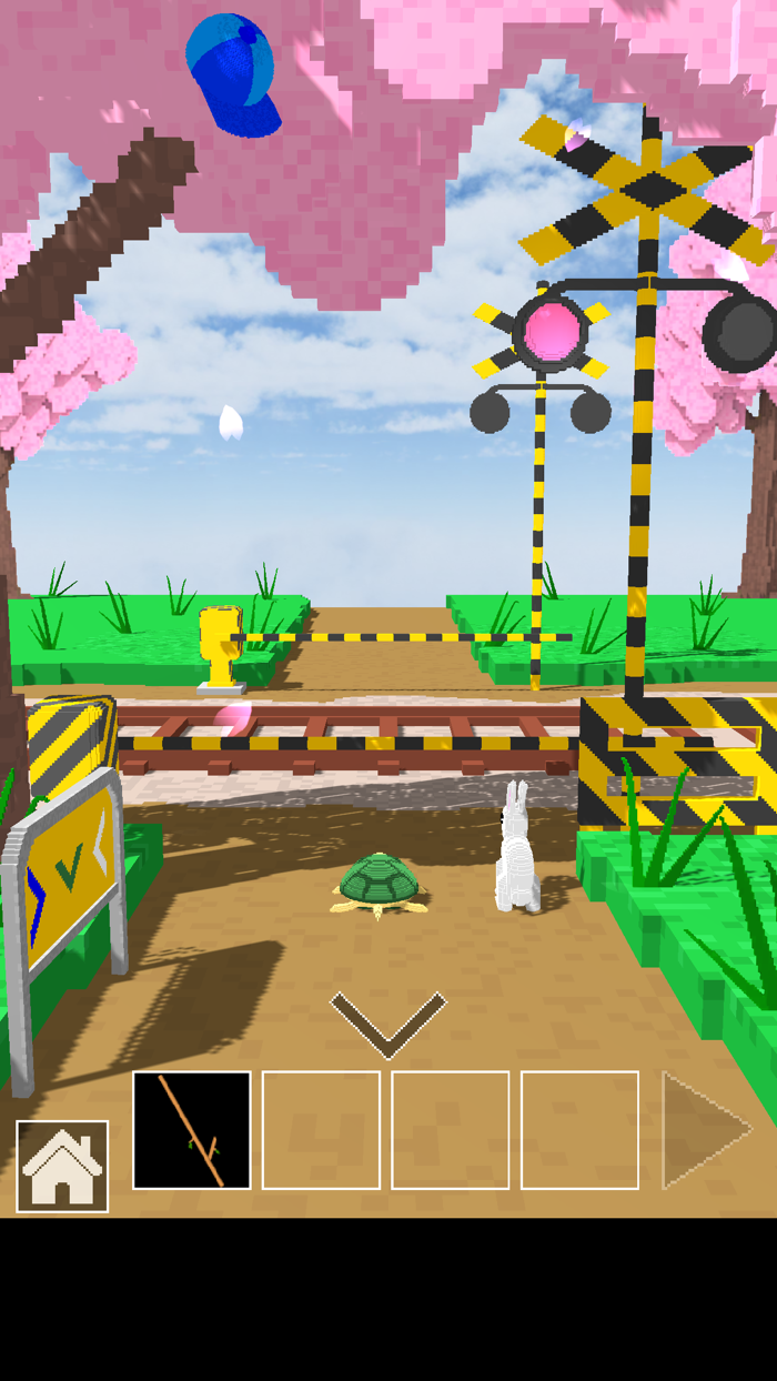 脱出ゲーム　花吹雪のある方へ