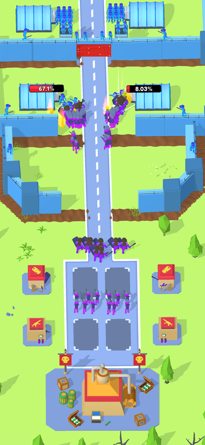 Zombie Factory Attack