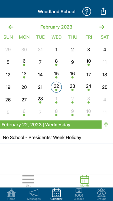 Woodland School Screenshot