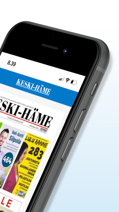 Keski-Häme, päivän lehti Screenshot