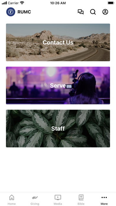 Ringgold UMC Screenshot