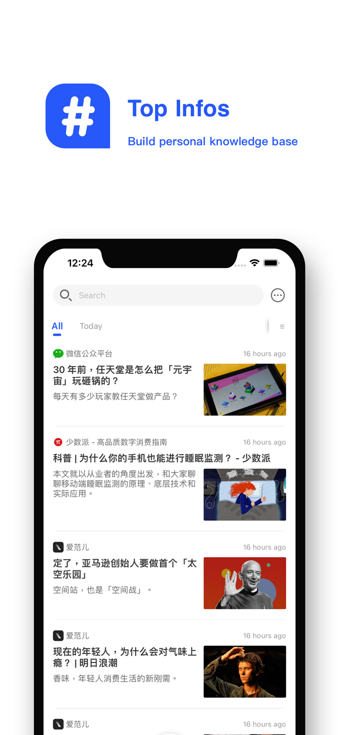 Top Tags-CollectandRead Later