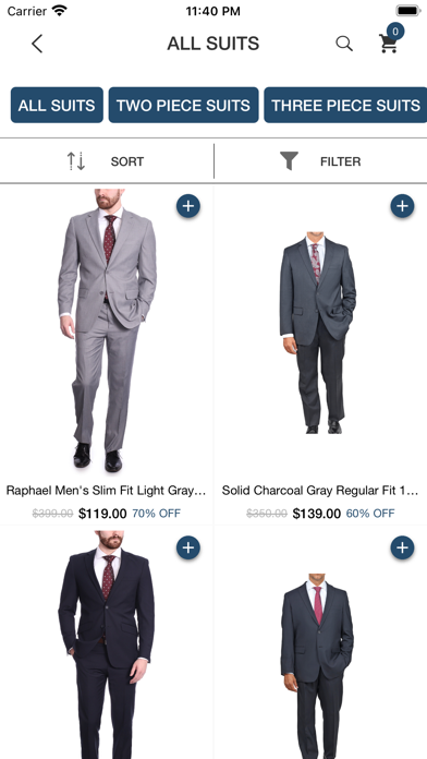 The Suit Depot Screenshot