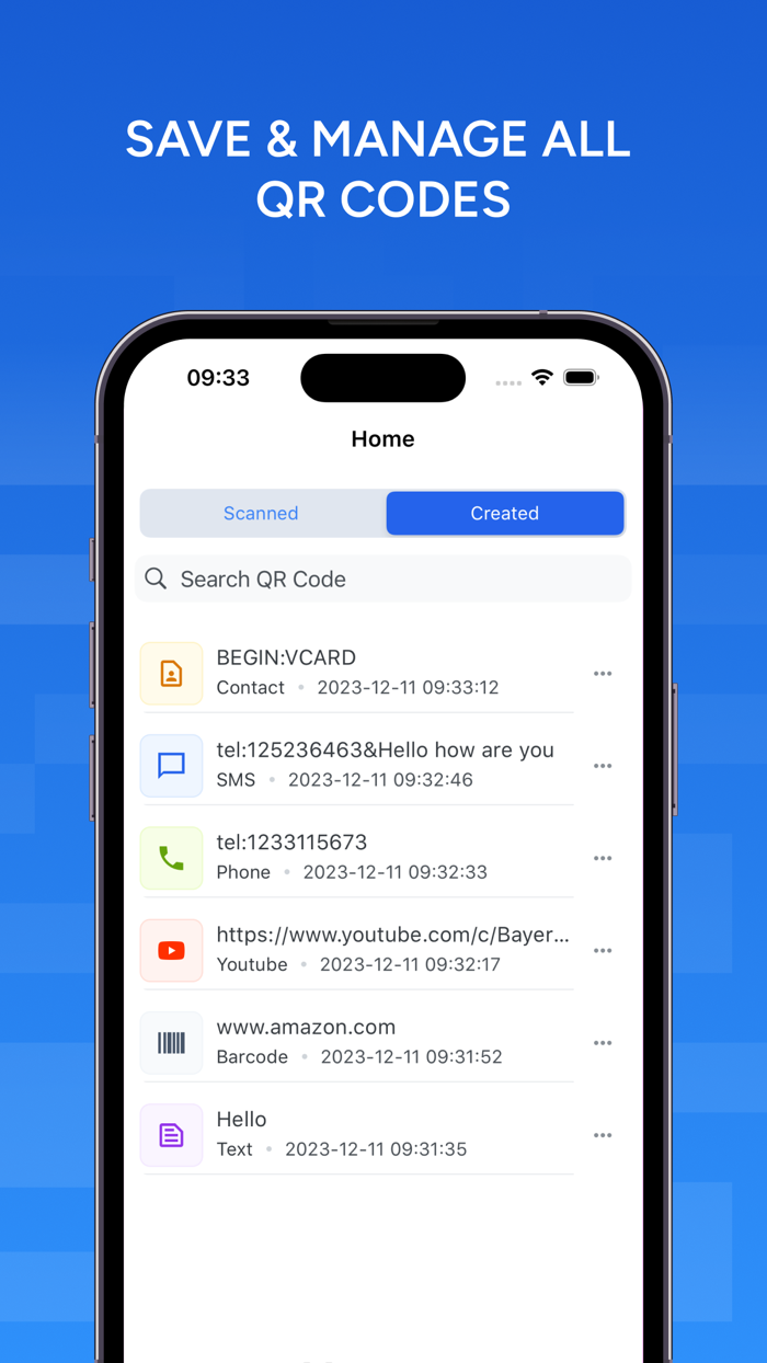 QR - Barcode Scanner and Creator