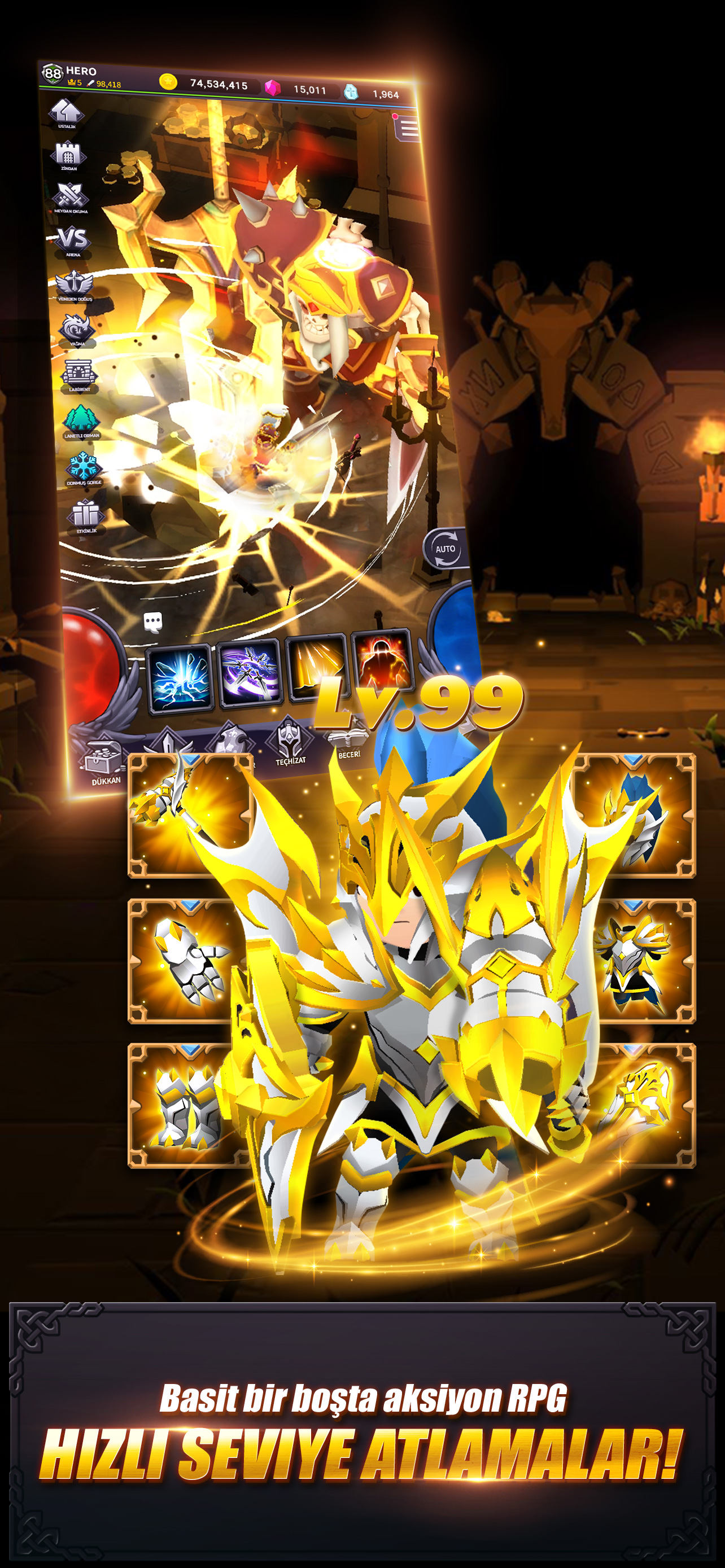 AFK Dungeon : Idle Action RPG
