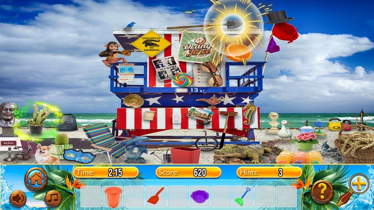 Hidden Object Florida Vacation