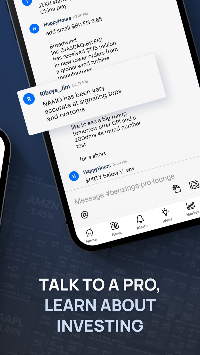 Benzinga Financial News and Data