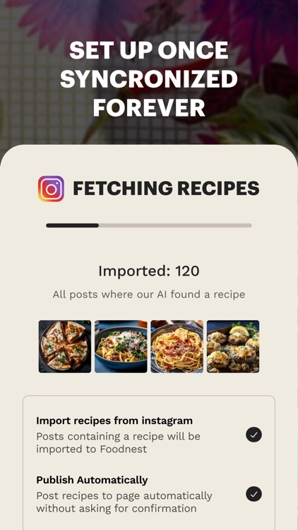Foodnest - The IG Recipe Tool