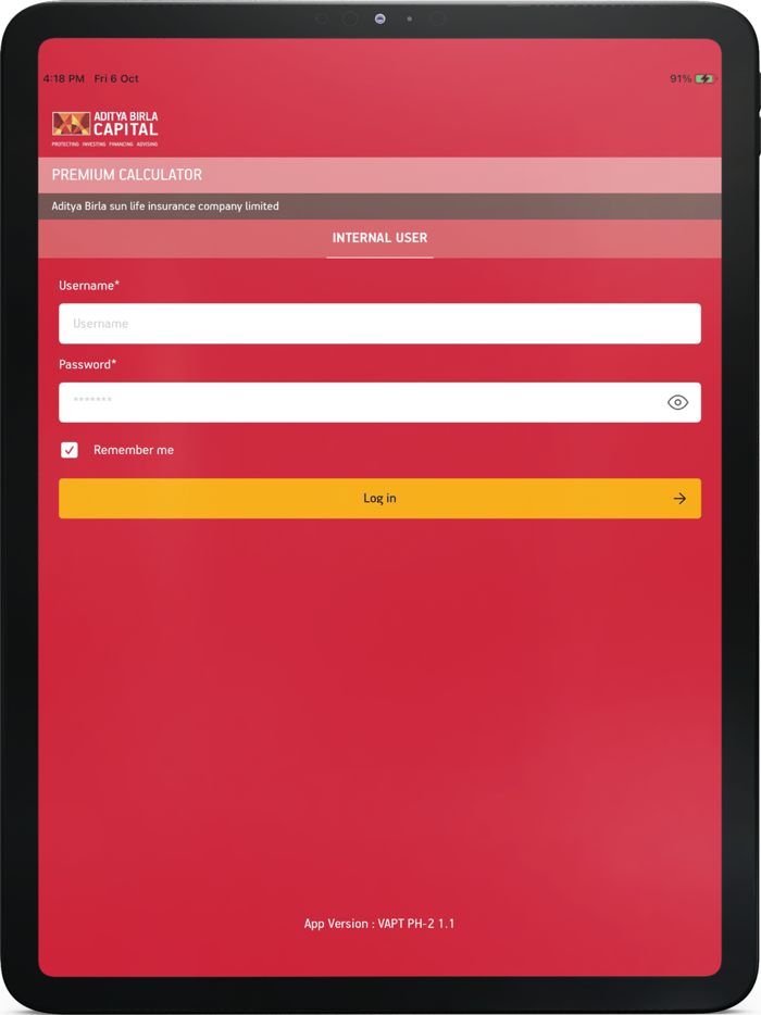 Group Premium Calculator ABSLI