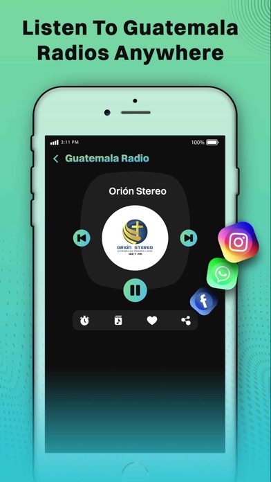 Screenshot #3 pour Radio Guatemala Radio Stations