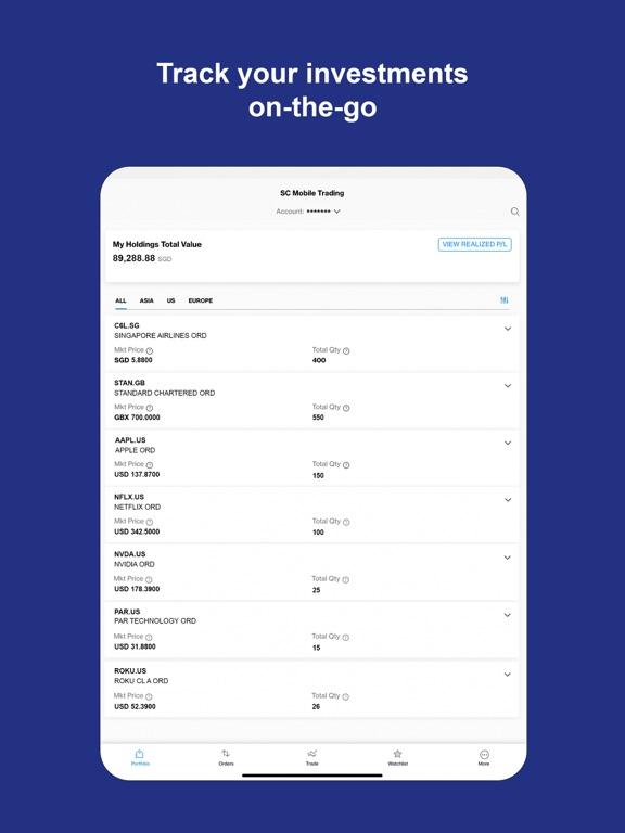 Screenshot #4 pour SC Mobile Trading