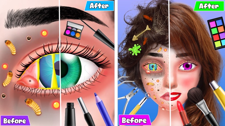 ASMR Doctor: Makeup Girl Games