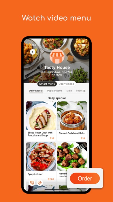 Meetfood: Explore & Reviews Screenshot