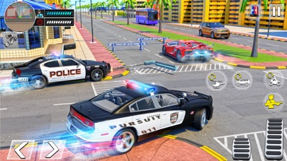 US Police Moto Bike Car Chase Screenshot