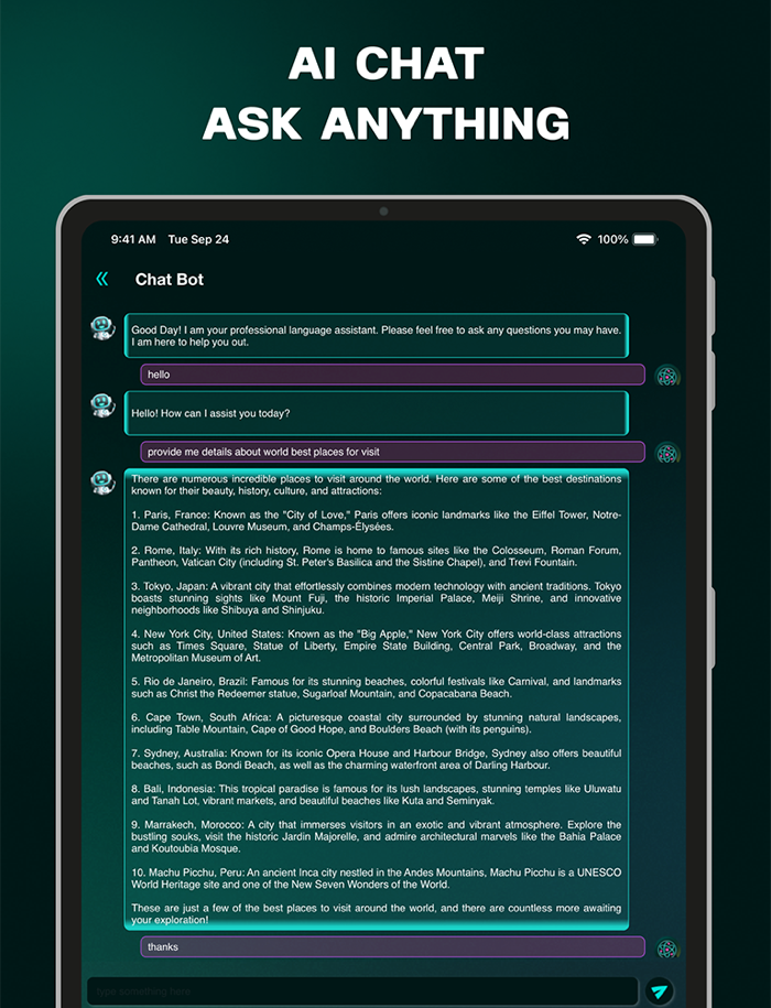 AI Chat App - Ai Chatbot