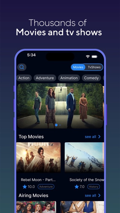 Office Use : Movies and Series Screenshot