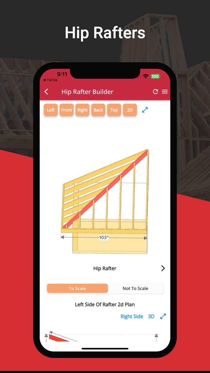 RedX Roof - Rafter Calculator