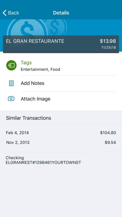 First Neighborhood Bank Screenshot
